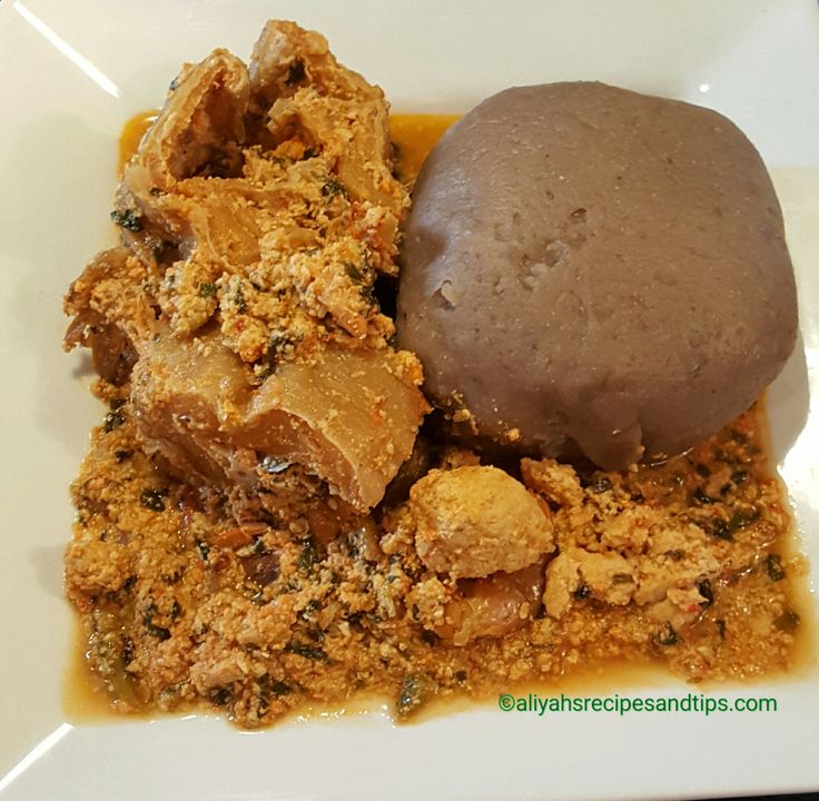 Egusi & Amala