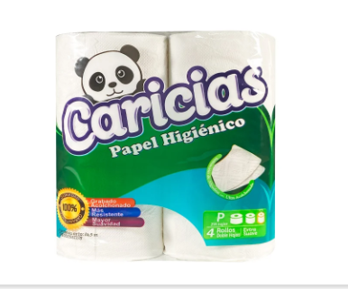 Papel Higiénico Caricias 215 Hojas _0