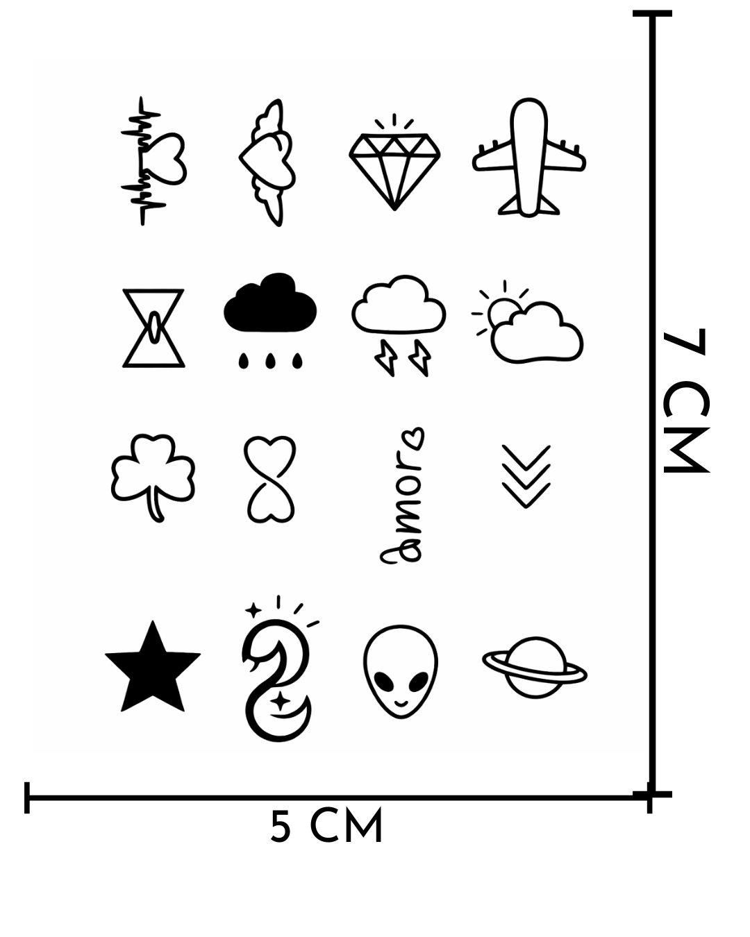 ¡Set de mini diseños!