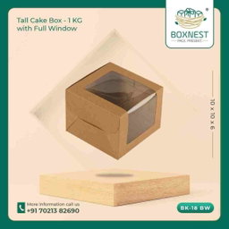 412 CAKE TALL BOX 10X10X6 