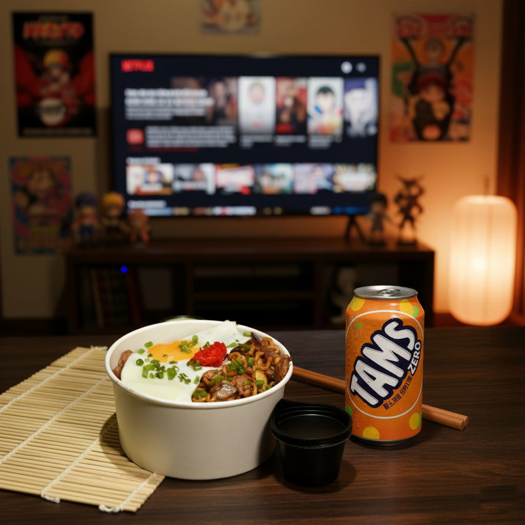 Yakisoba mas Soda Tams