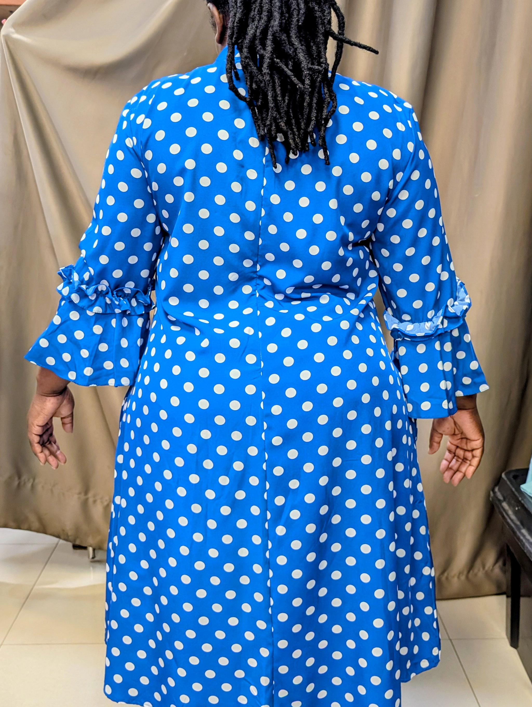 Blue Polka Dress_1