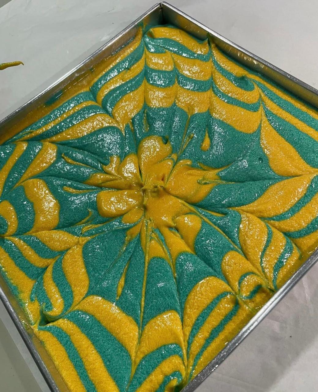 Kek Marble Durian Kuning (9X9)_0
