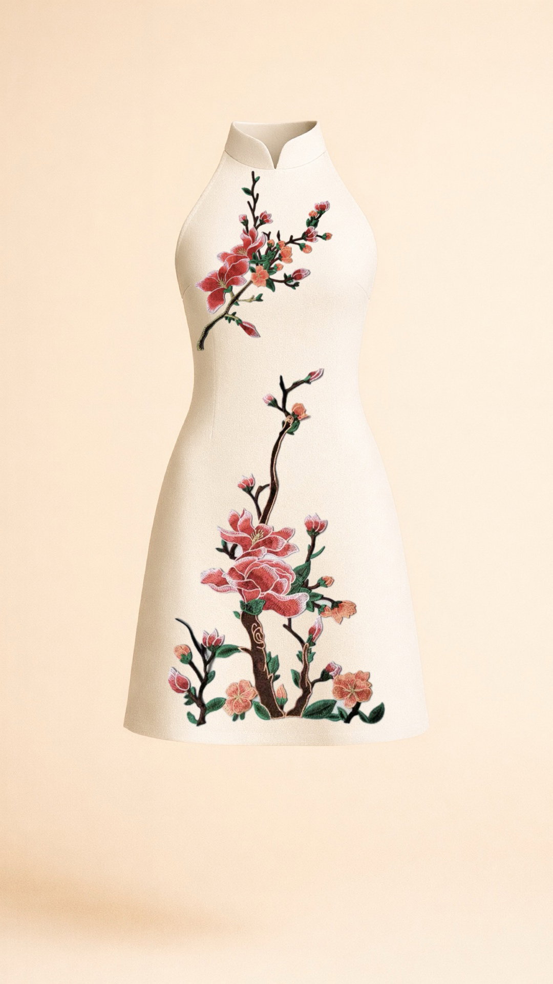 Camellias Cheongsam Mini _11