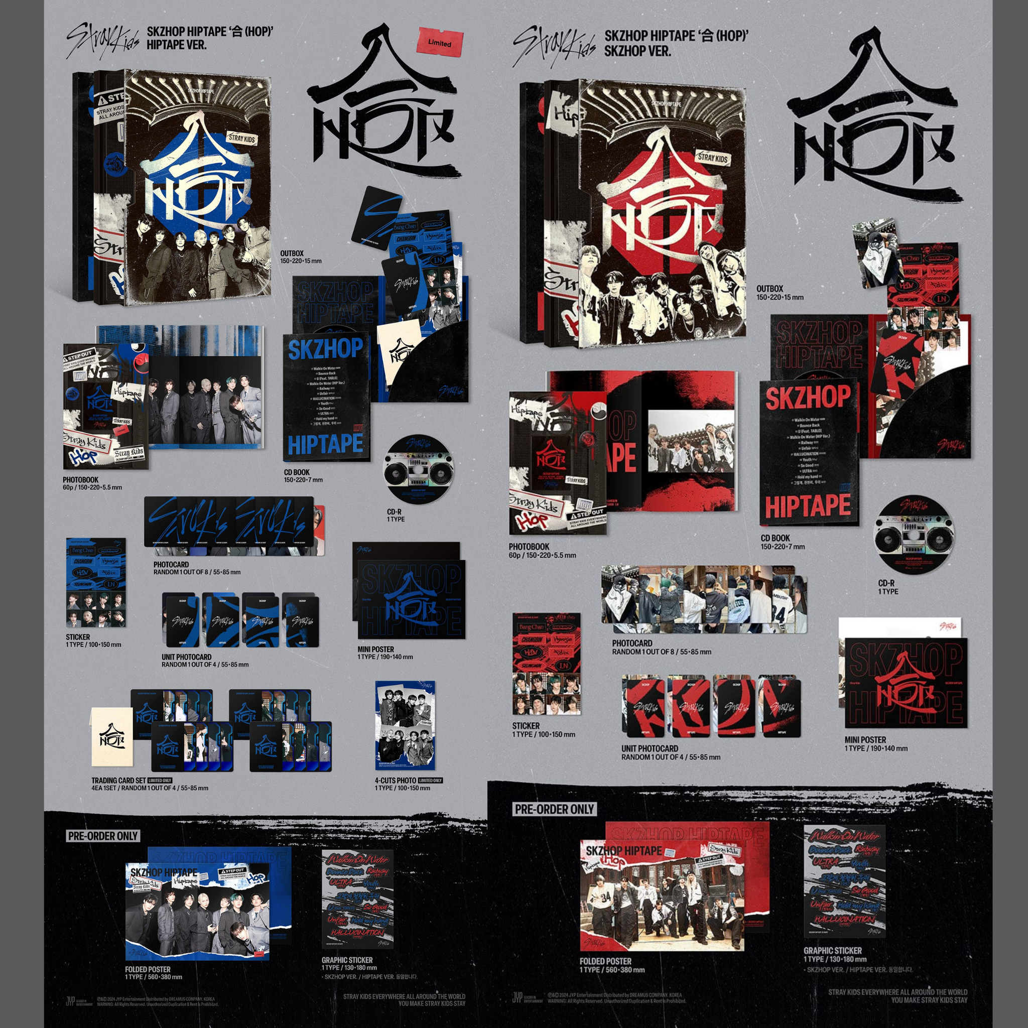 Stray Kids SKZHOP HIPTAPE (Hop) Album - [LIMITED HIPTAPE Ver]_1