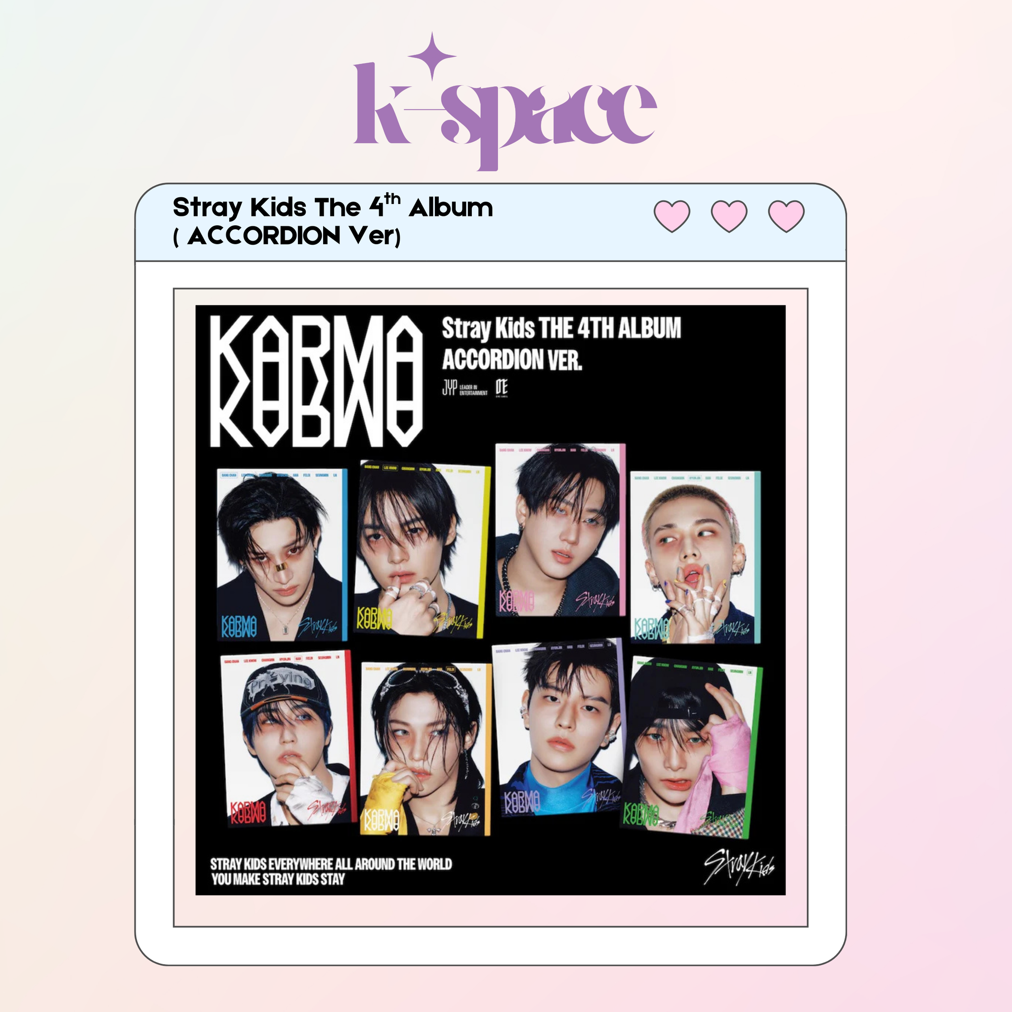 Stray Kids 4th Album KARMA - Accordion Ver_0