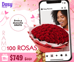 Ramo 100 rosas