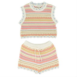 Lapis Cotton Knit Set (Girl)