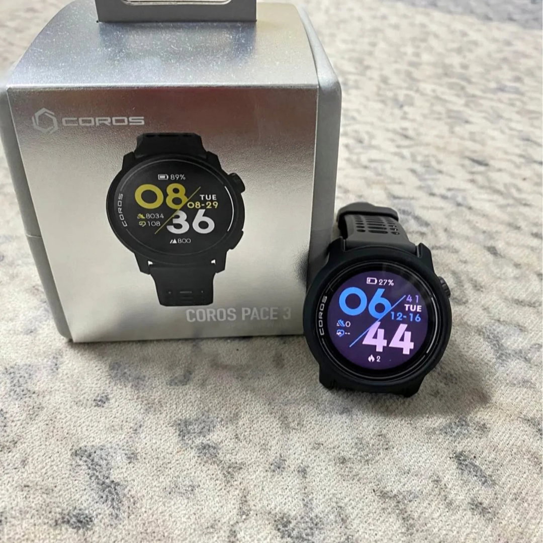 Coros pace 3 black