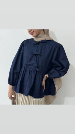 BWBYAZ Anya Puffy Ribbon Top (Pre-order)