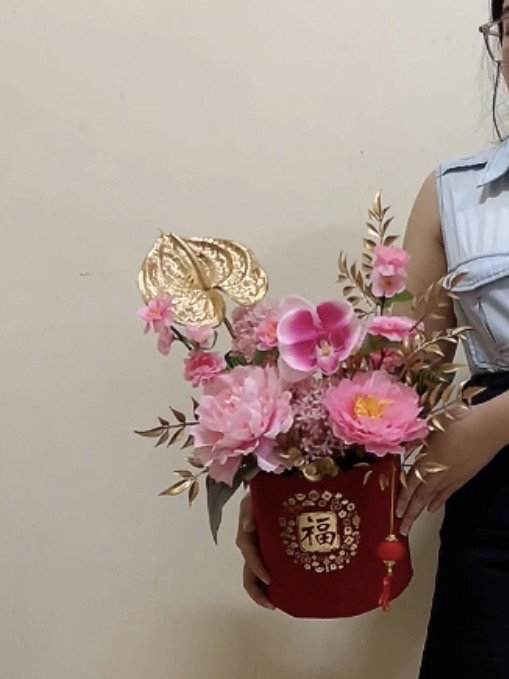 Instant Blessings Artificial Flower Box