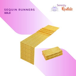 Gold Sequin Runner