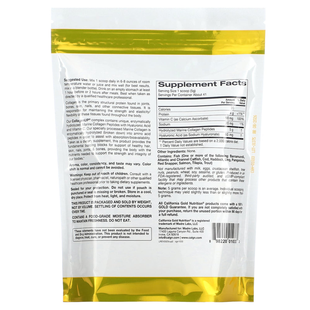 California Gold Nutrition - Collagen Up_1