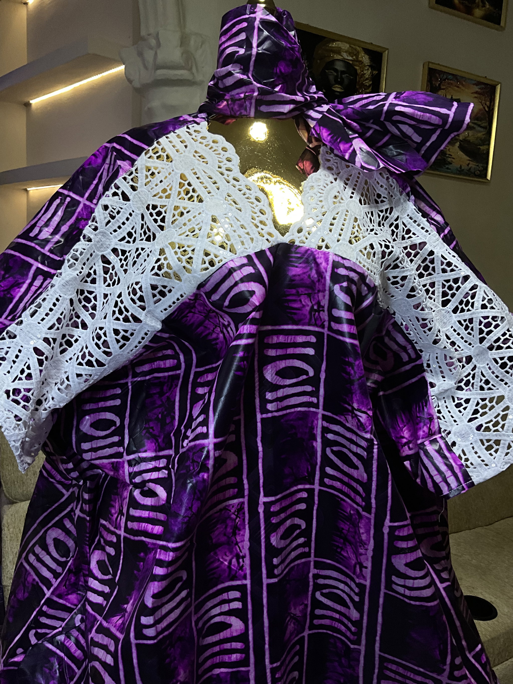 Purple - Batik Style Print_3