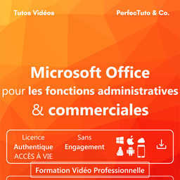 Microsoft Office pour les fonctions administratives et commerciales