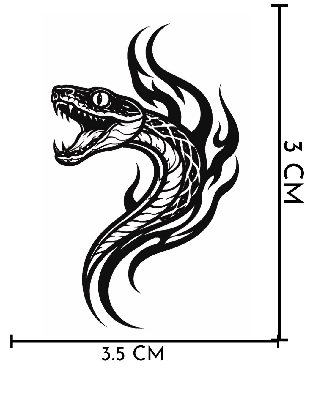 Serpiente Tribal en Ascenso