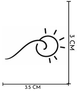 Sol Espiral Minimalista