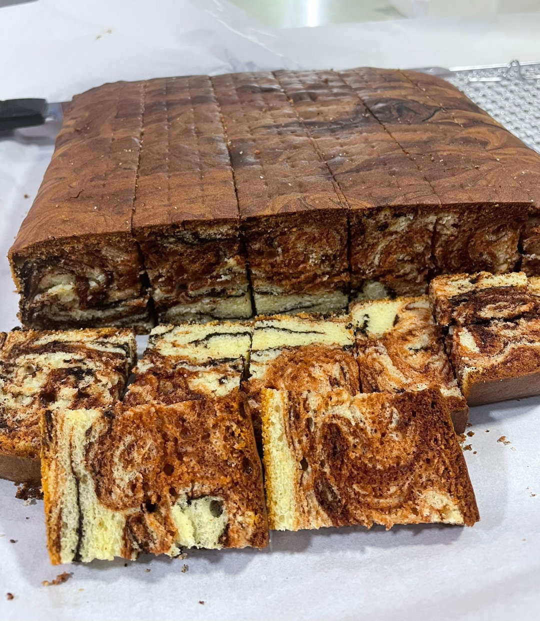 Kek Marble Kayu (9X9)