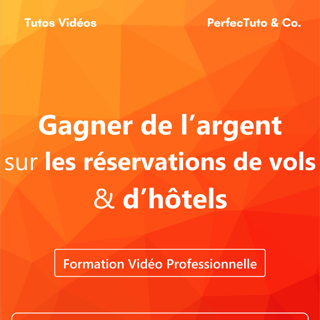 Gagner de l’argent sur les réservations de vols et d’hôtels