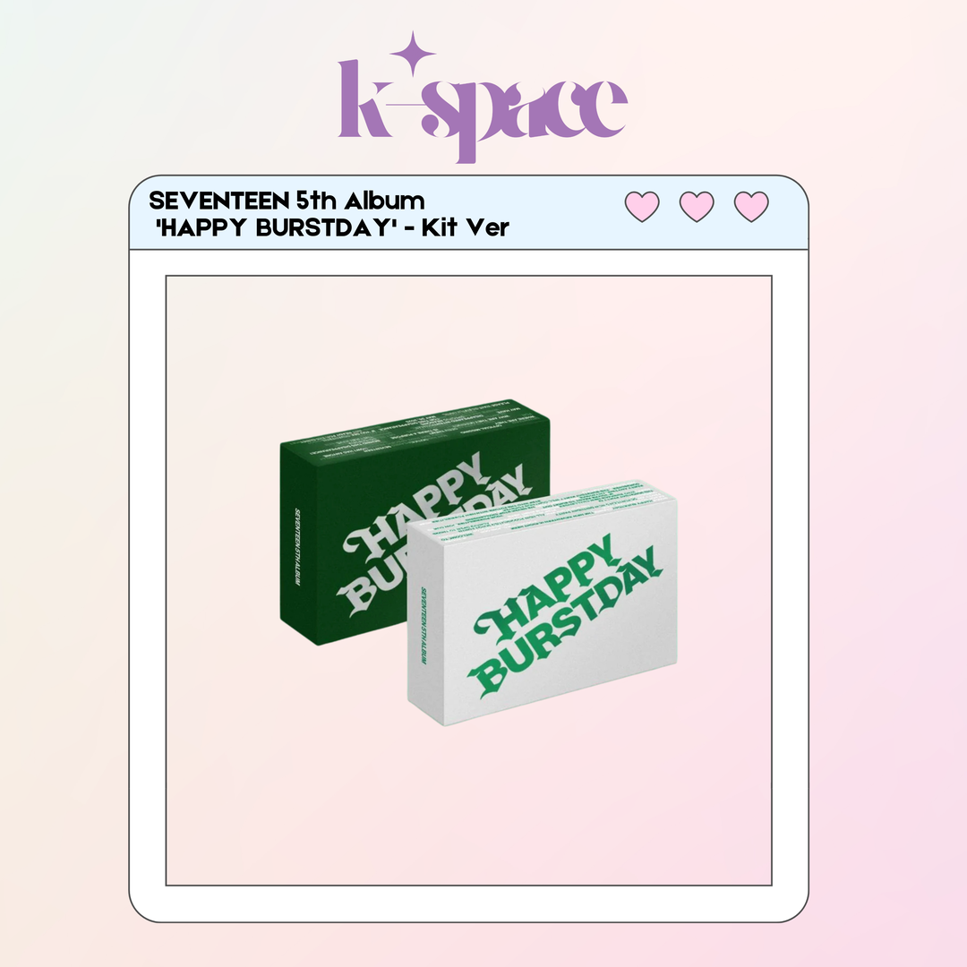 SEVENTEEN 5th Album 'HAPPY BURSTDAY' - Kit Ver