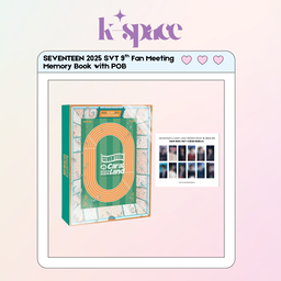 SEVENTEEN - 2025 SVT 9TH FAN MEETING MEMORY BOOK With POB