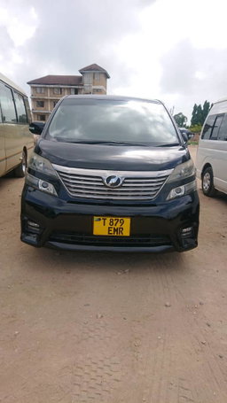 TOYOTA VELLIFIRE (black color)