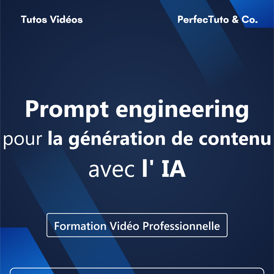 Prompt engineering pour la génération de contenu avec l'IA