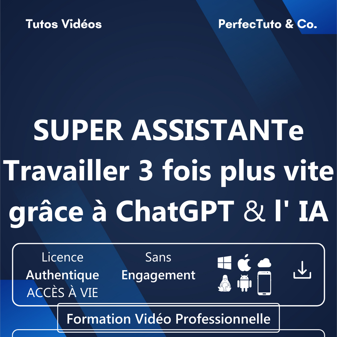 SUPER ASSISTANTe : Travailler 3 fois plus vite grâce à ChatGPT et l'intelligence artificielle_1