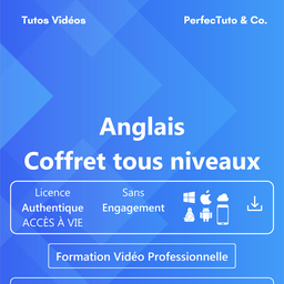 Anglais – Coffret tous niveaux