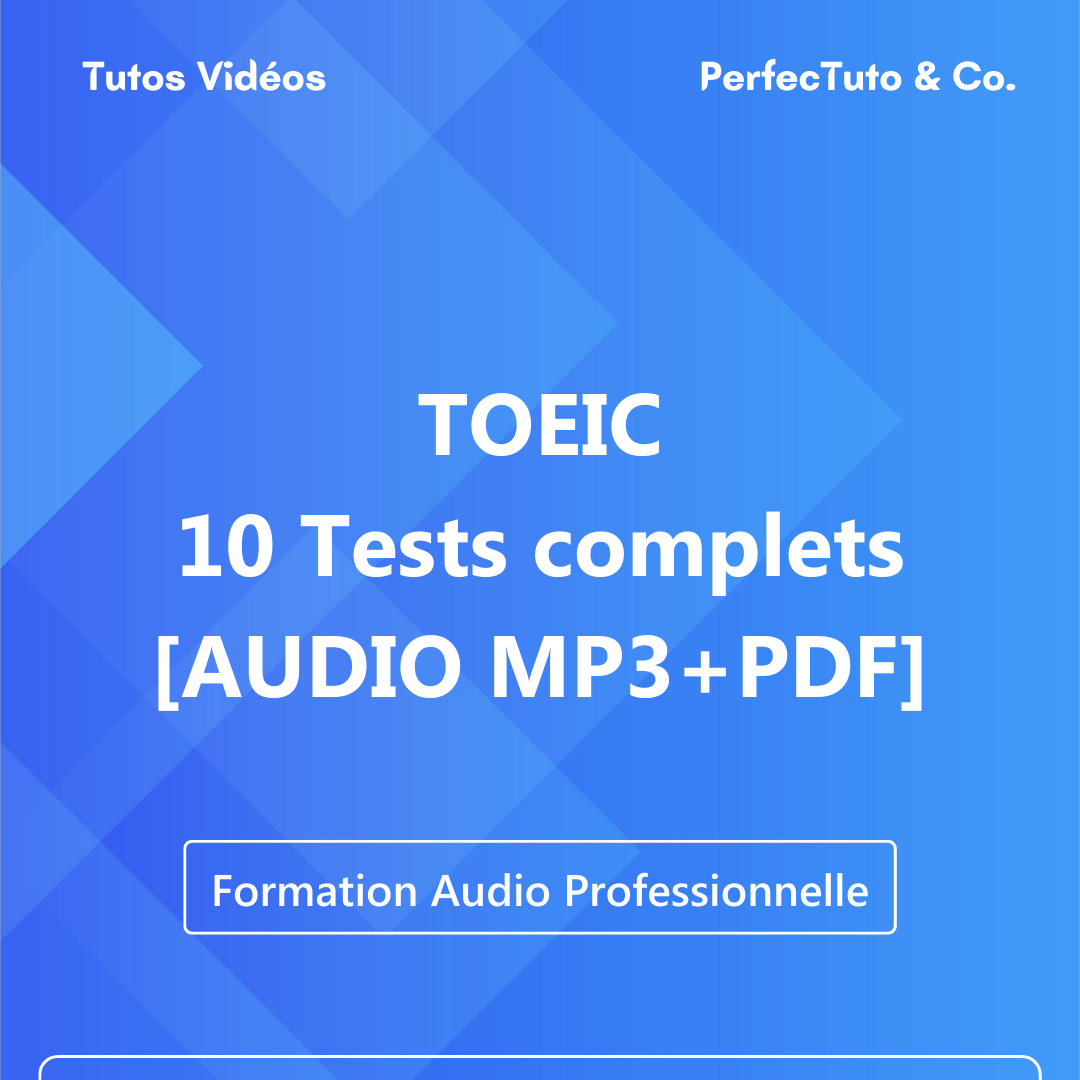 TOEIC - 10 Tests complets [AUDIO MP3+PDF]