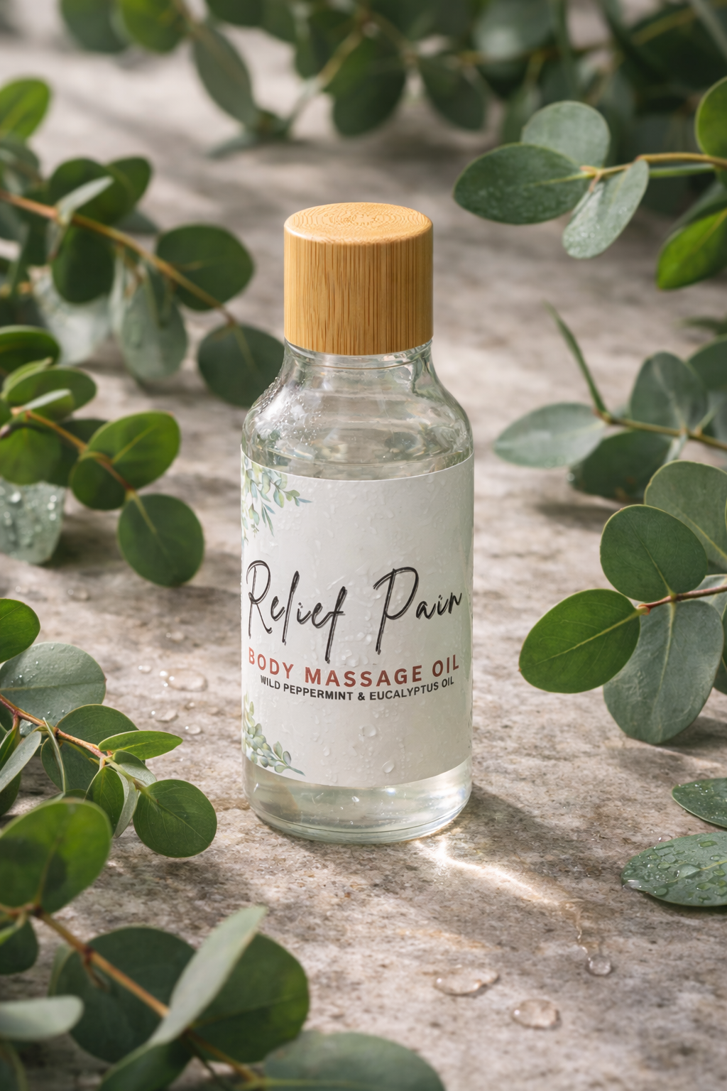 RELIEF MASSAGE OIL EUCALYPTUS OIL _0