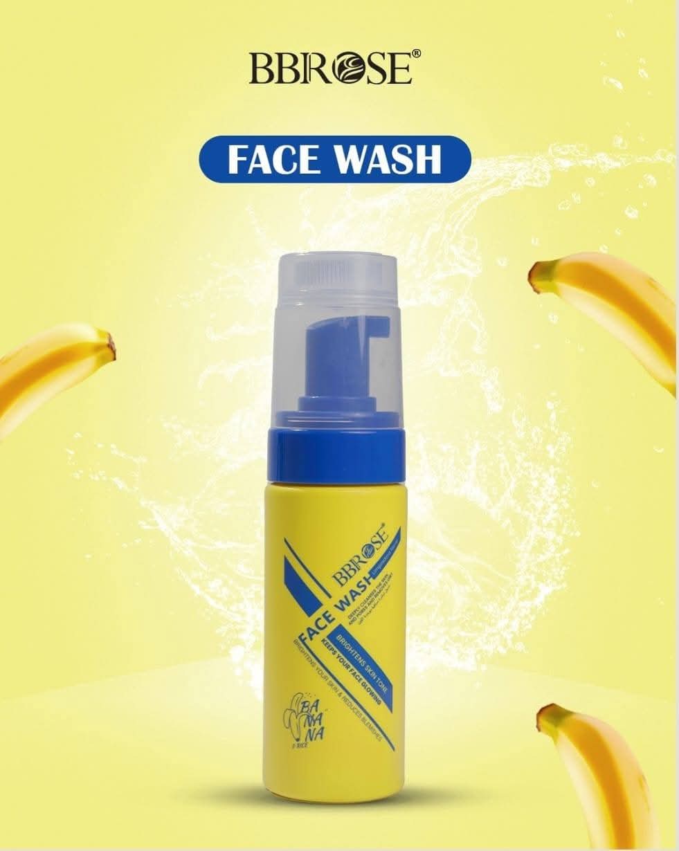 Espuma Facial Limpiadora Con Extracto De Banana Y Arroz Y Ácido hialurónico_0