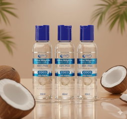 Gotas para el cabello Anti- Frizz de coco