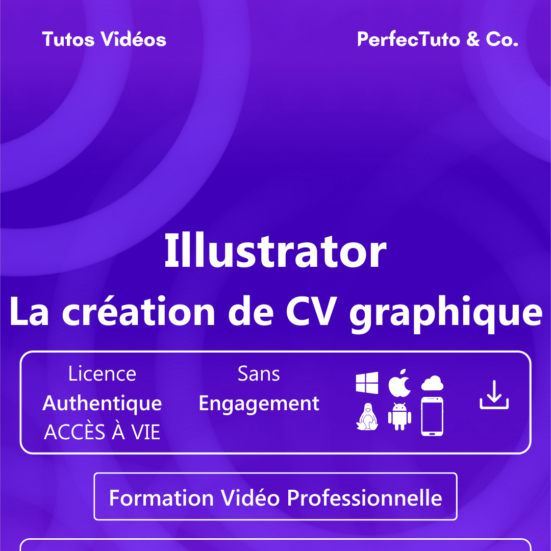 Illustrator : La création de CV graphique_1