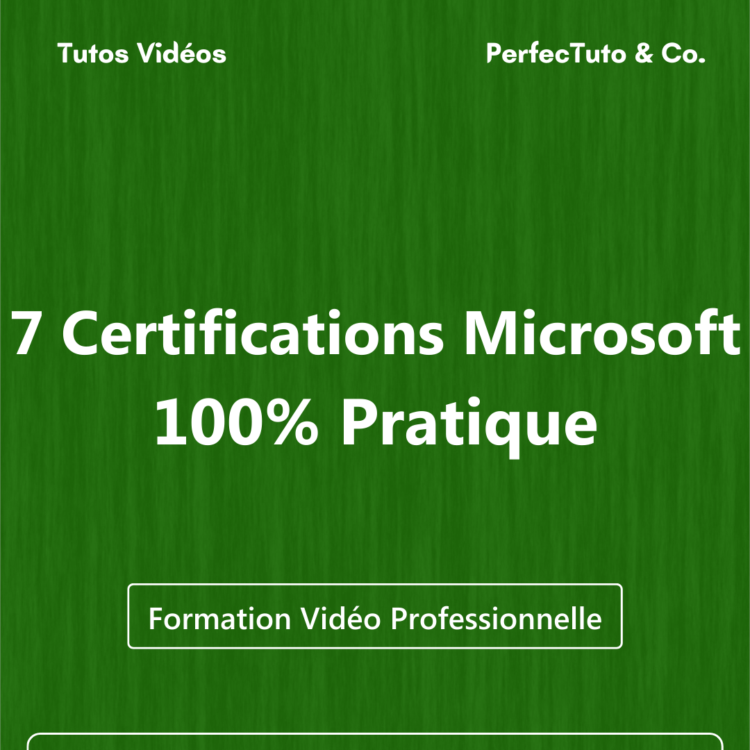 7 Certifications Microsoft – 100% Pratique_0