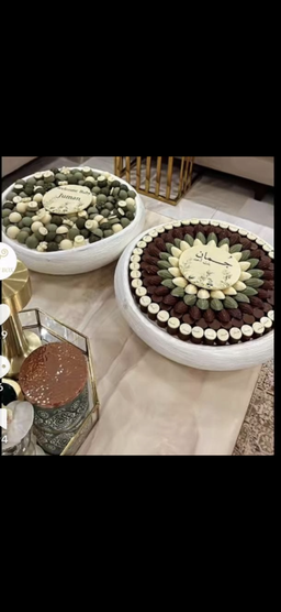 صينية فايبر باللون الاوف وايت