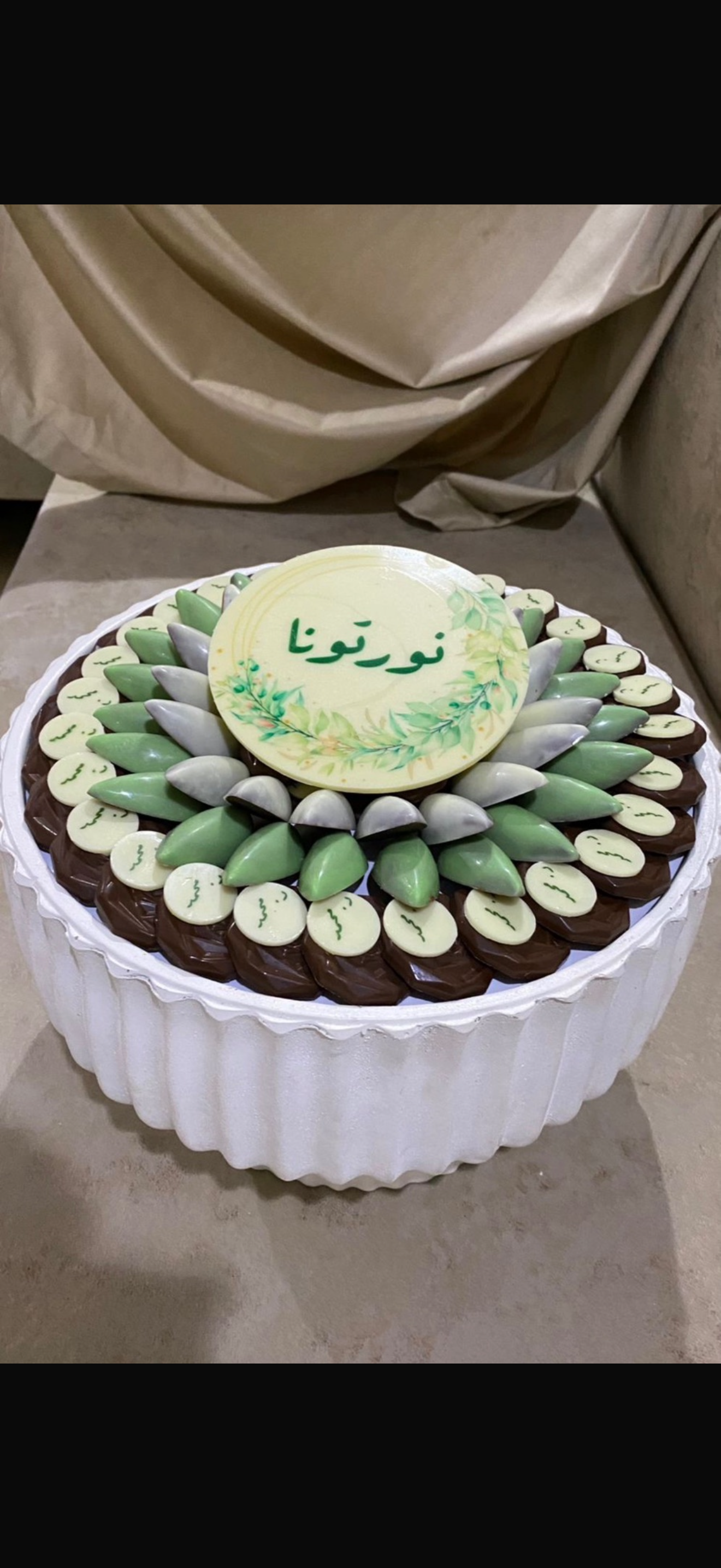 صينية فايبر باللون الاوف وايت_3
