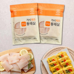 피터씨마켓) 가시제로 한입동태살 Bite-size Pollack fillet 500g
