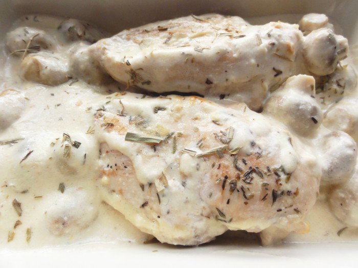 Poulet à la crème _0