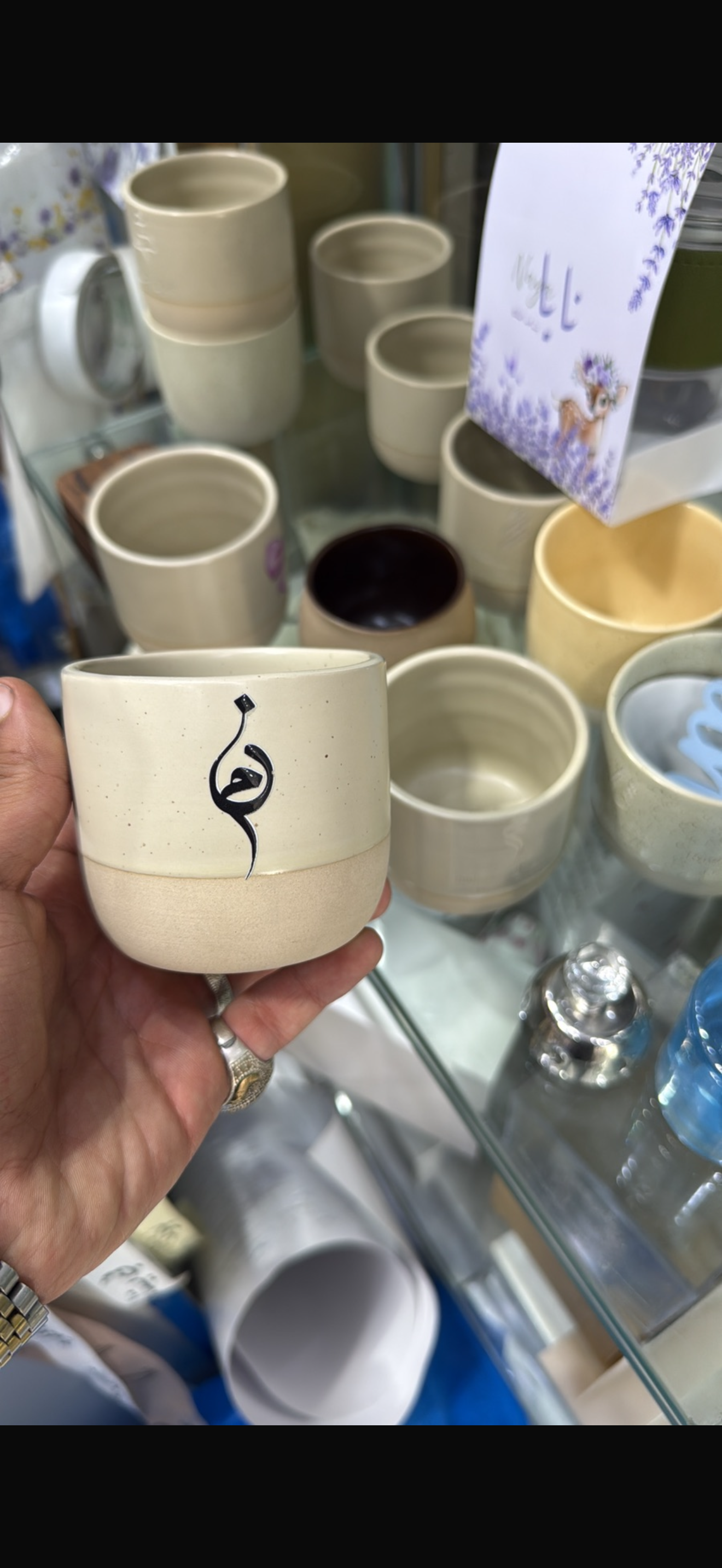طقم اكواب هبة للملكه عدد2+نحت حسب الطلب_3