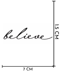 Believe (tipografía)