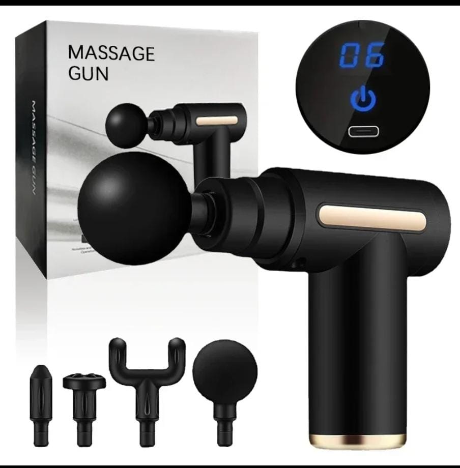 RECHARGEABLE GUN MASSAGER