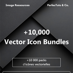 +10 000 packs d’icônes vectorielles
