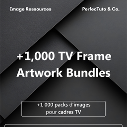 +1 000 packs d’images pour cadres TV