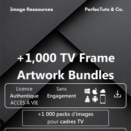 +1 000 packs d’images pour cadres TV
