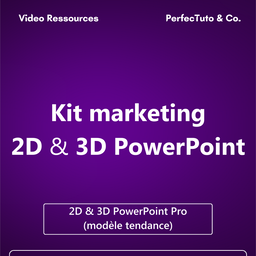 2D & 3D PowerPoint Pro (modèles tendance)