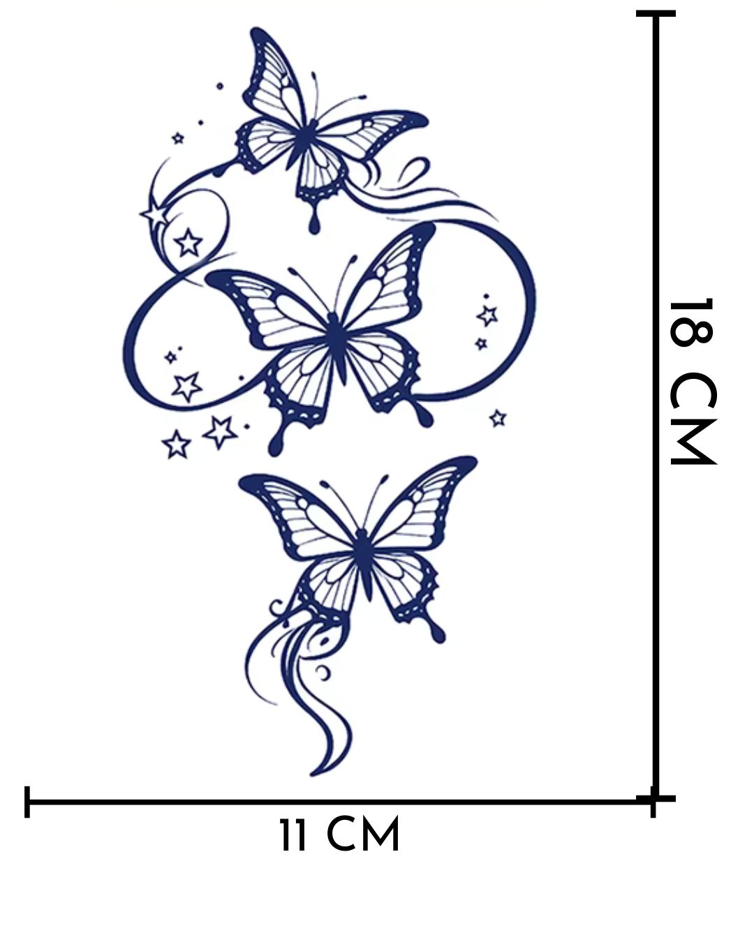 Mariposas en espiral