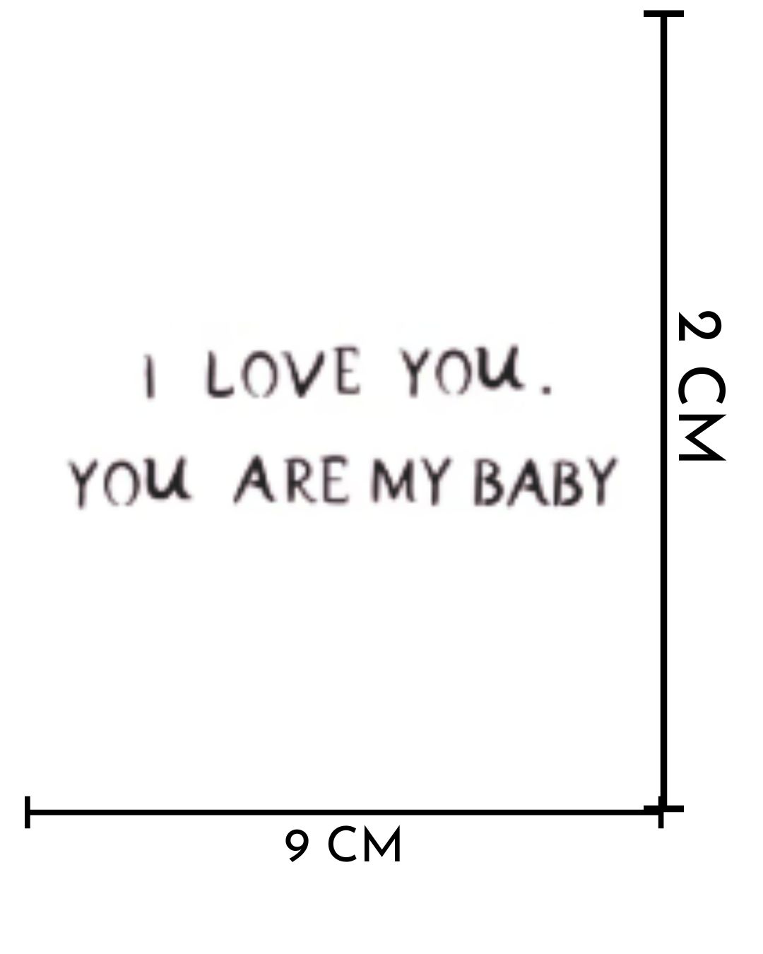 I love you