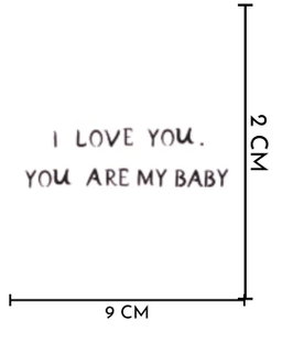I love you