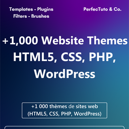 +1 000 thèmes de sites web (HTML5, CSS, PHP, WordPress)
